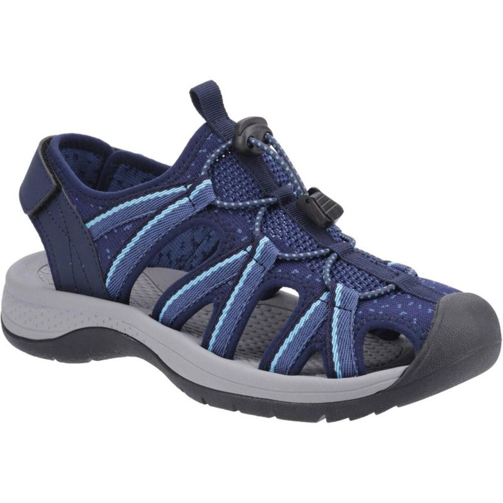Cotswold Womens/Ladies Upton Sandals / Navy/Turquoise